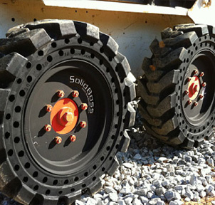 Solid Skid Steer Replacement Tires