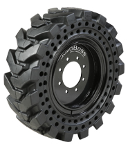 solid skid steer tires